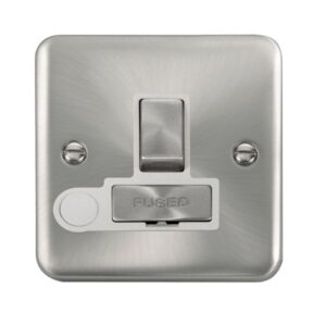 Click Scolmore - Click Deco Plus 13A Ingot Dp Switched Fused Connection Unit (DPSC551WH)