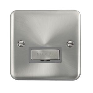 Click Scolmore - Click Deco Plus 13A Ingot Fused Connection Unit (DPSC750GY)
