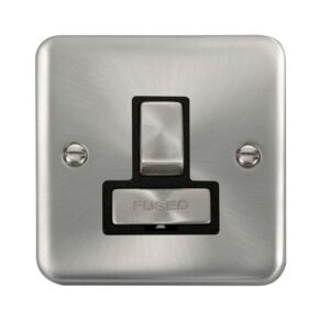 Click Scolmore - Click Deco Plus 13A Ingot Dp Switched Fused Connection Unit (DPSC751BK)