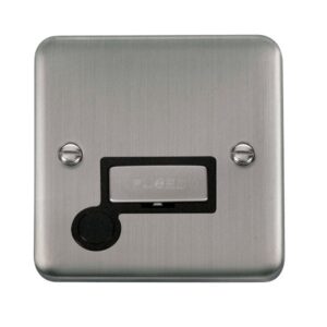 Click Scolmore - Click Deco Plus 13A Ingot Fused Connection Unit (DPSS550BK)