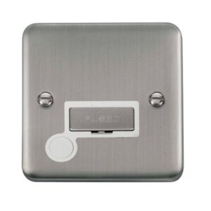Click Scolmore - Click Deco Plus 13A Ingot Fused Connection Unit (DPSS550WH)
