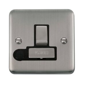 Click Scolmore - Click Deco Plus 13A Ingot Dp Switched Fused Connection Unit (DPSS551BK)