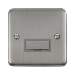 Click Scolmore - Click Deco Plus 13A Ingot Fused Connection Unit (DPSS750GY)