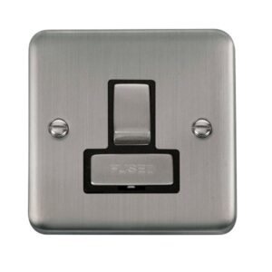 Click Scolmore - Click Deco Plus 13A Ingot Dp Switched Fused Connection Unit (DPSS751BK)