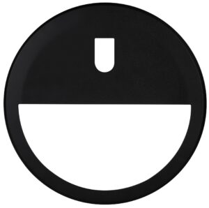 Eterna Moon 280MM Eyelid With Keyhole Trim Black