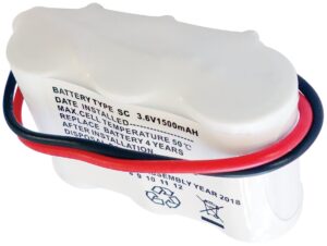 Eterna Ni-Cd 3.6V 1500MAH Side-By-Side Battery