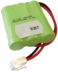 Eterna Ni-Mh 3.6V 2000MAH Side-By-Side Battery