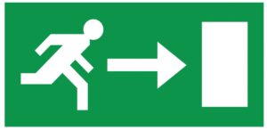 Eterna Lighting - Eterna Signs Directive Left/right Arrow Legend Set For Exitmmo (EMMOLR)