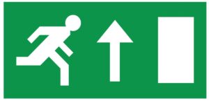Eterna Lighting - Eterna Signs Directive Up Arrow Legend Set For Exitmmo (EMMOUP)