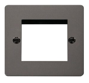 Click Scolmore - Click Define 1 Gang Twin Aperture (FPBN311)