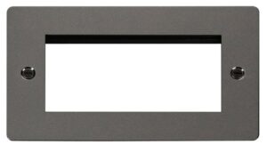 Click Scolmore - Click Define 2 Gang Quad Aperture (FPBN312)