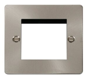 Click Scolmore - Click Define 1 Gang Twin Aperture (FPBS311)