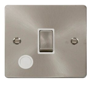 Click Scolmore - Click Define Ingot 20A 1 Gang Dp Switch Flex Outlet White (FPBS522WH)