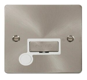 Click Scolmore - Click Define Ingot 13A Connection Unit Flex Outlet White (FPBS550WH)