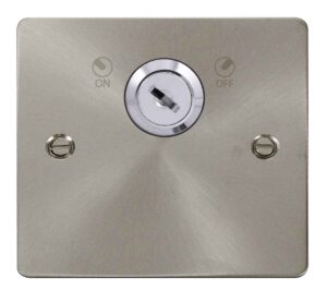 Click Scolmore - Click Define 20A Double Pole Key Lockable Switch (FPBS660)