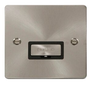 Click Scolmore - Click Define Ingot 13A Connection Unit Black (FPBS750BK)