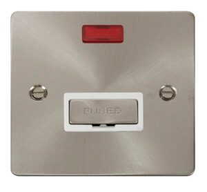 Click Scolmore - Click Define Ingot 13A Connection Unit Neon White (FPBS753WH)
