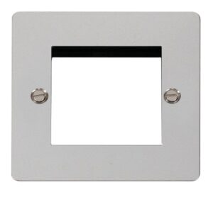 Click Scolmore - Click Define 1 Gang Twin Aperture (FPCH311)