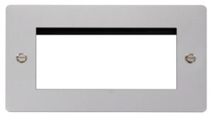 Click Scolmore - Click Define 2 Gang Quad Aperture (FPCH312)