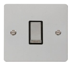 Click Scolmore - Click Define Ingot 10Ax 1 Gang Intermediate Switch Black (FPCH425BK)