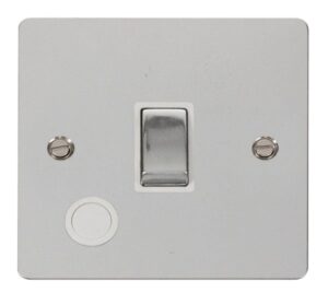 Click Scolmore - Click Define Ingot 20A 1 Gang Dp Switch Flex Outlet White (FPCH522WH)