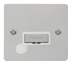 Click Scolmore - Click Define Ingot 13A Connection Unit Flex Outlet White (FPCH550WH)