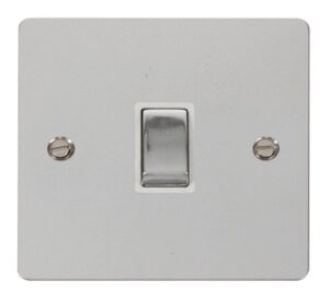 Click Scolmore - Click Define Ingot 20A 1 Gang Dp Switch White (FPCH722WH)
