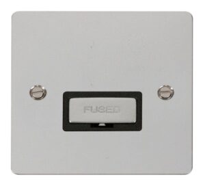 Click Scolmore - Click Define Ingot 13A Connection Unit Black (FPCH750BK)