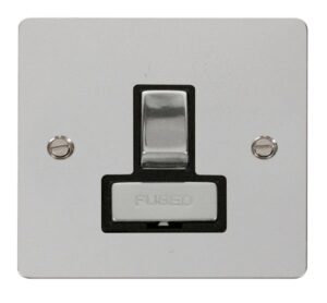 Click Scolmore - Click Define Ingot 13A Switched Connection Unit Black (FPCH751BK)