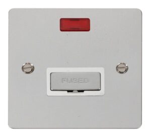 Click Scolmore - Click Define Ingot 13A Connection Unit Neon White (FPCH753WH)