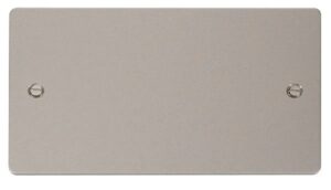 Click Scolmore - Click Define 2 Gang Blank Plate (FPPN061)