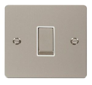 Click Scolmore - Click Define Ingot 10Ax 1 Gang 2 Way Switch White (FPPN411WH)