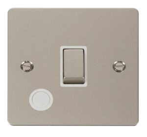 Click Scolmore - Click Define Ingot 20A 1 Gang Dp Switch Flex Outlet White (FPPN522WH)
