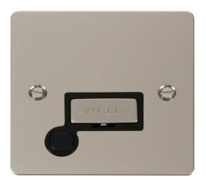 Click Scolmore - Click Define Ingot 13A Connection Unit Flex Outlet Black (FPPN550BK)