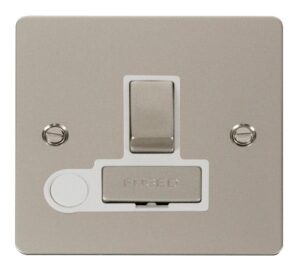 Click Scolmore - Click Define Ingot 13A Switched Connection Unit Flex Outlet White (FPPN551WH)
