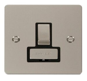 Click Scolmore - Click Define Ingot 13A Switched Connection Unit Black (FPPN751BK)