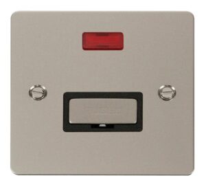 Click Scolmore - Click Define Ingot 13A Connection Unit Neon Black (FPPN753BK)