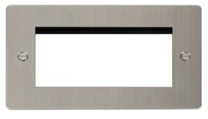 Click Scolmore - Click Define 2 Gang Quad Aperture (FPSS312)