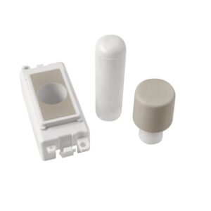 Click GridPro 1 Module Dimmer Mounting Kit White Pearl Nickel