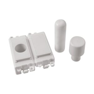 Click Scolmore - Click GridPro 2 Module Dimmer Mounting Kit White (GM150PW)