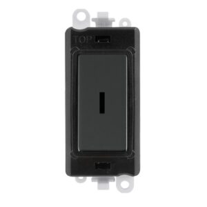 Click Scolmore - Click GridPro 20Ax 2 Way Keyswitch Mod. Bkmb (GM2003BKMB)
