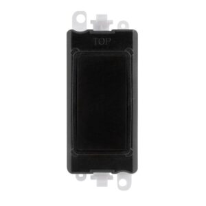 Click Scolmore - Click GridPro Blank Module Black (GM2008BK)