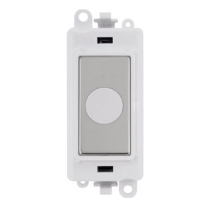 Click Scolmore - Click GridPro 20A Flex Outlet Module White Polished Chrome (GM2017PWCH)