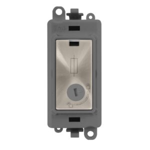 Click Scolmore - Click GridPro 13A Fuse (Lockable) Module Gybs (GM2047-LGYBS)