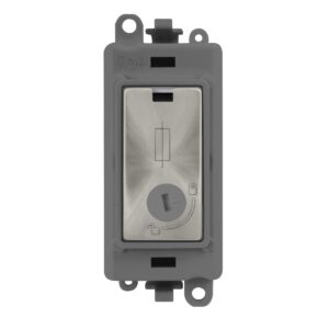 Click Scolmore - Click GridPro 13A Fuse (Lockable) Module Gysc (GM2047-LGYSC)