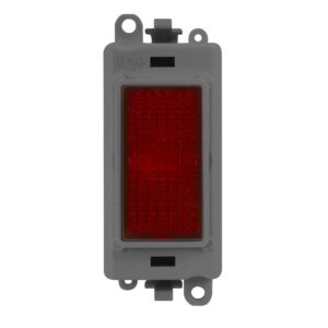 Click Scolmore - Click GridPro 240V Red Indicator Module Gy (GM2080GY)