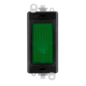 Click Scolmore - Click GridPro 240V~ Green Indicator Module Black (GM2082BK)