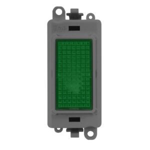 Click Scolmore - Click GridPro 240V Green Indicator Module Gy (GM2082GY)