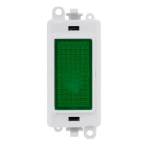 Click Scolmore - Click GridPro 240V~ Green Indicator Module White (GM2082PW)