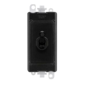 Click Scolmore - Click GridPro 20Ax Intermd Toggle Switch Bk (GM209028BK)